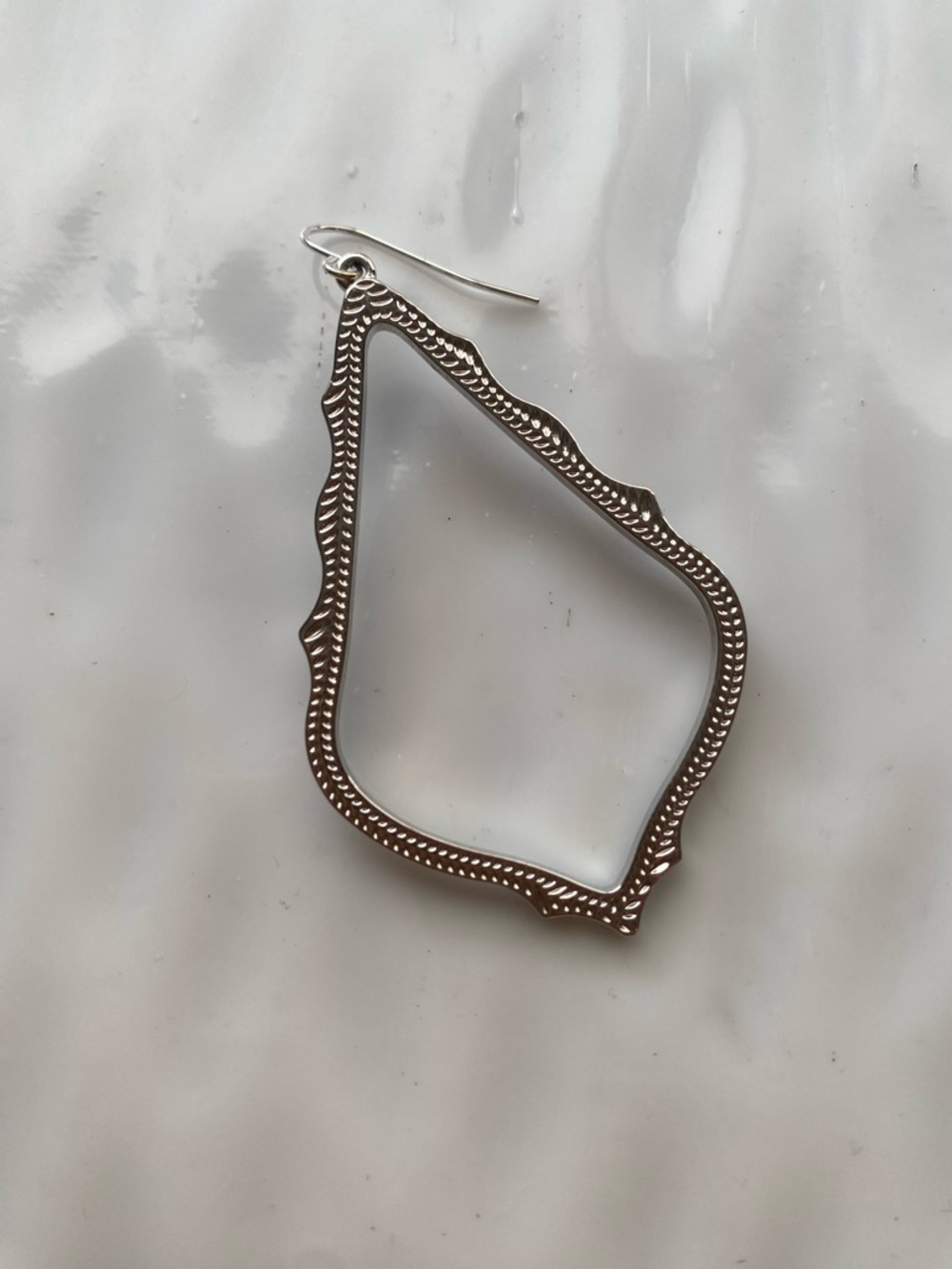 Kendra Scott SINGLE silver Sophie drop earring - Picture 2 of 5